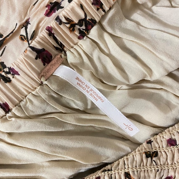 FREE PEOPLE Floral Smocked Open Back Maxi Dress - Picture 6 of 6